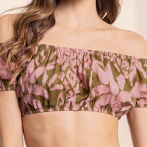 NWT Maaji Batik Jungle Amara Beach Wear Crop Top size M